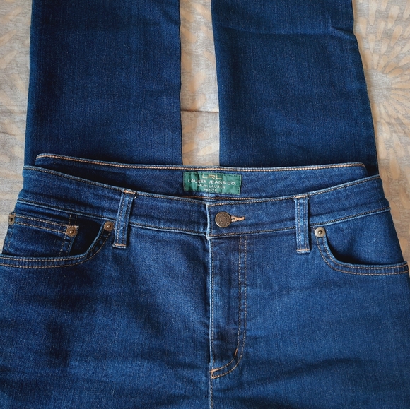 Lauren Ralph Lauren Denim - Lauren Ralph Lauren modern straight jeans size 12P